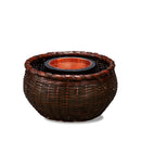 Hanakago Gozame Basin Brown