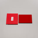 Usuita Plate  (vermillion)
