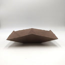 Paper Vase rectangle (L/brown)