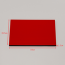 Usuita Plate  (vermillion)