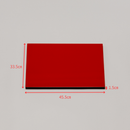Usuita Plate  (vermillion)
