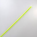 Acrylic Stick, Round, Yellow, 10mm