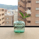 MADO 一輪花瓶 – 冰綠旋紋款