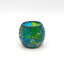 Stained Glass Pot – Blue
